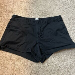 GAP Women's High Waist Black Shorts